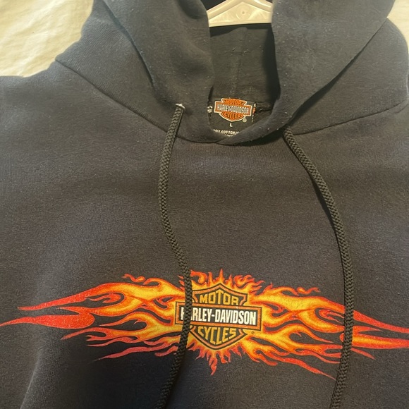 Vintage Harley Davidson Hoodie - Picture 2 of 4